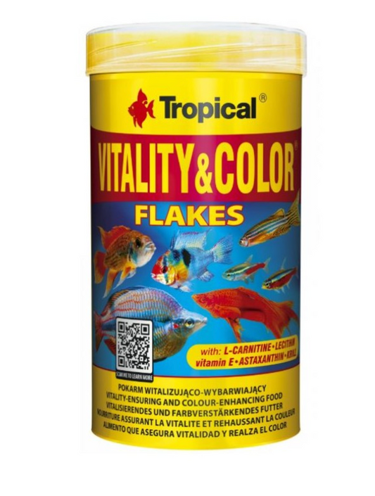 Vitality&Color spalvas ryškinantis pašaras žuvims 250 ml