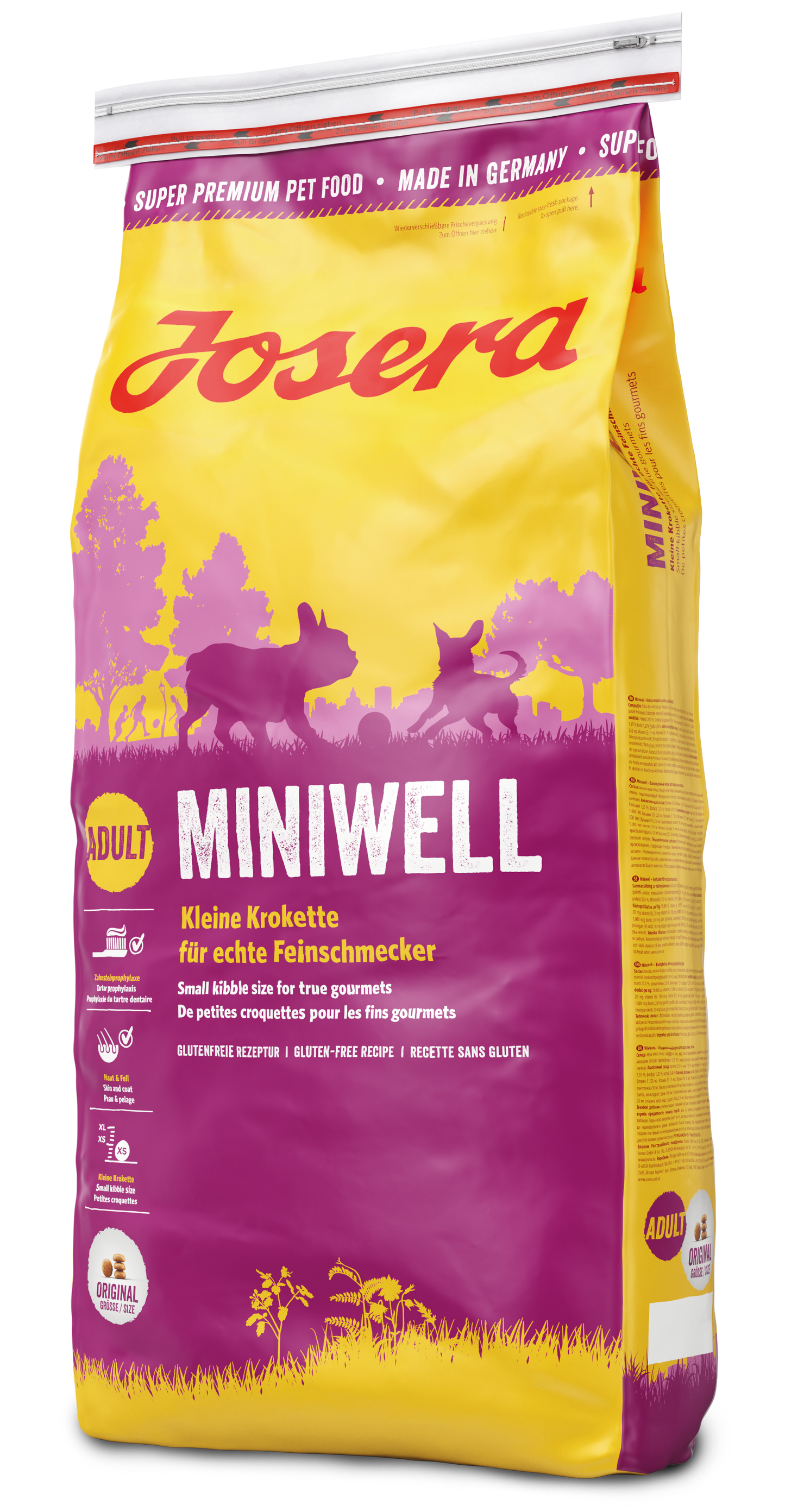 Josera MiniWell sausas maistas mažų veislių šunims