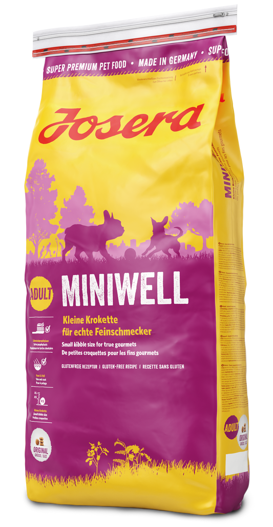 Josera MiniWell sausas maistas mažų veislių šunims 10kg