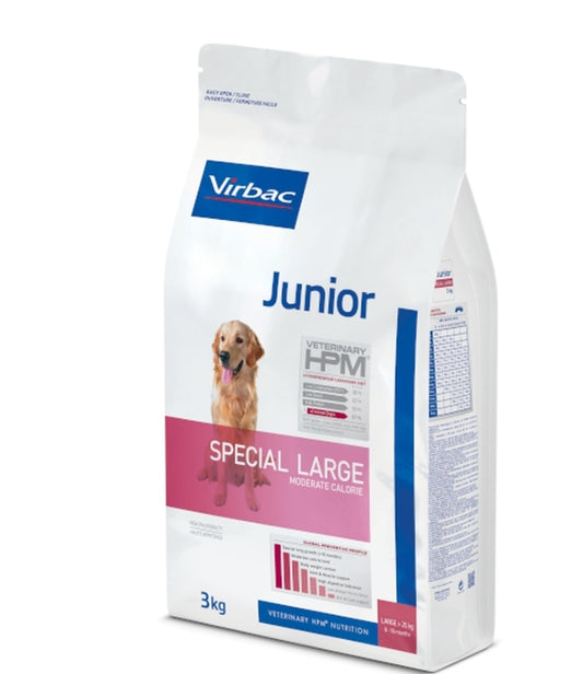 Virbac Dog Junior Large breed sausas maistas jauniems šunims 12 kg